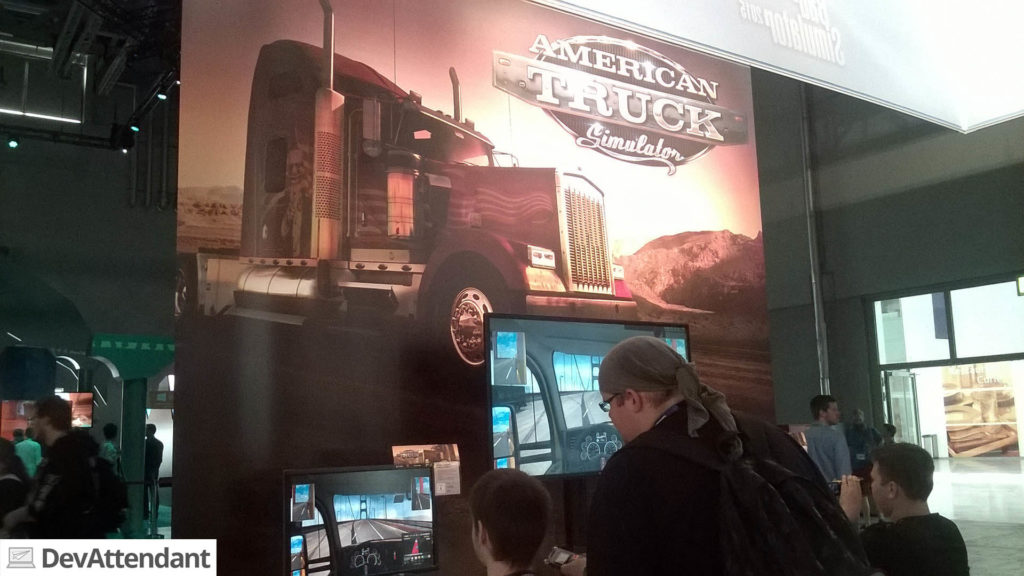 Der American Truck Simulator-Stand