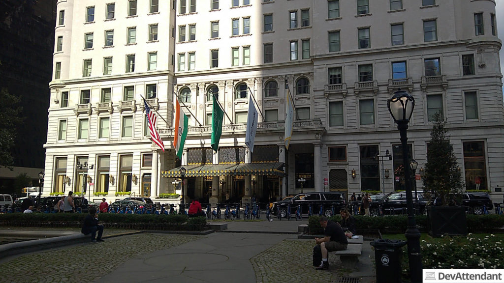 Das Plaza Hotel, bekannt aus Kevin allein in New York