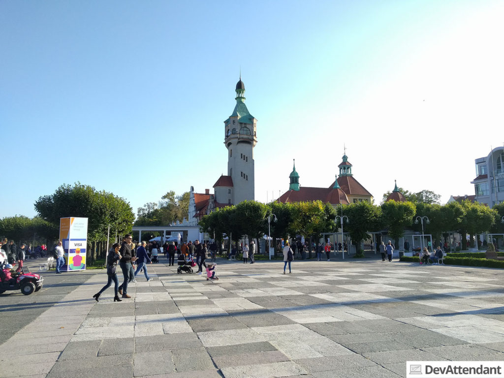 Der Leuchtturm von Sopot (Zoppot)