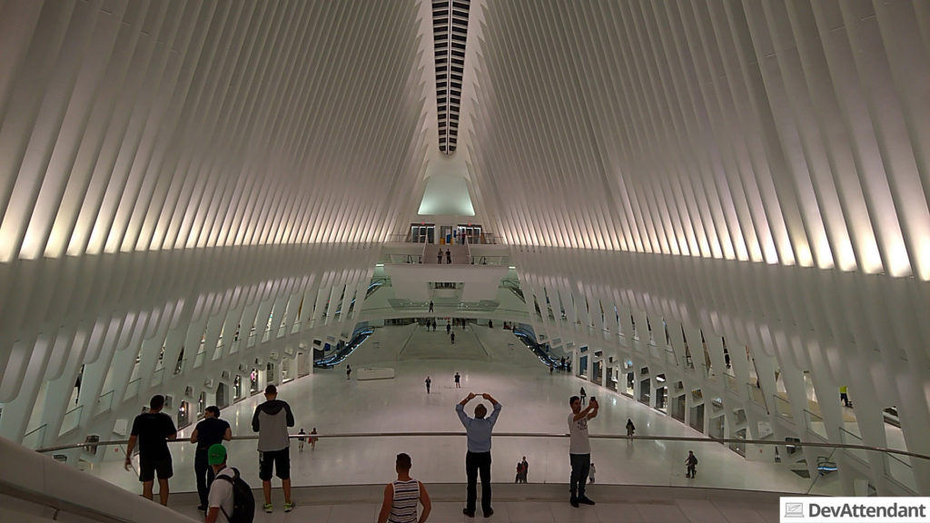 "Oculus" - Die WTC Subway-Station im Inneren