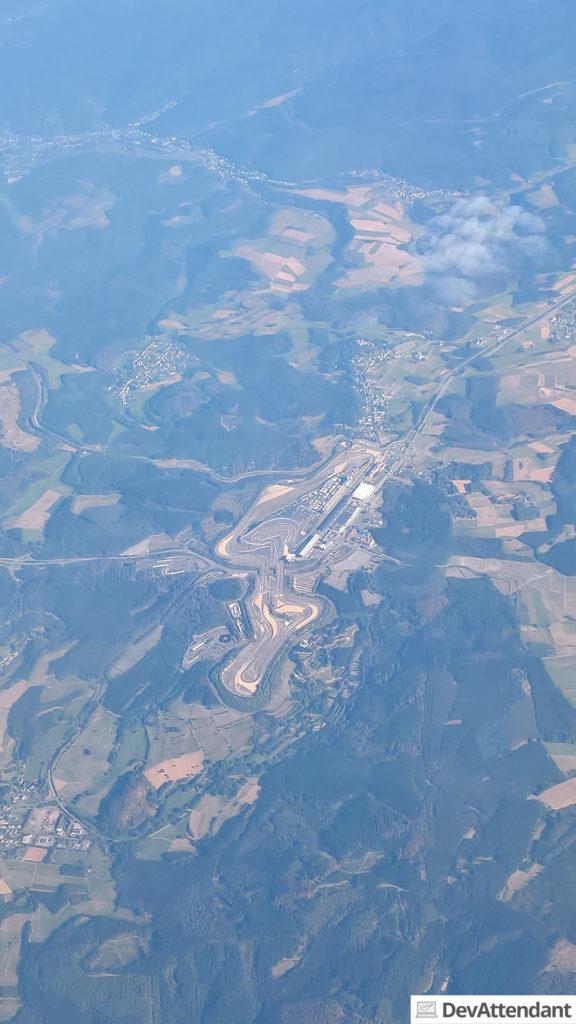 Der Nürburgring aus der Luft