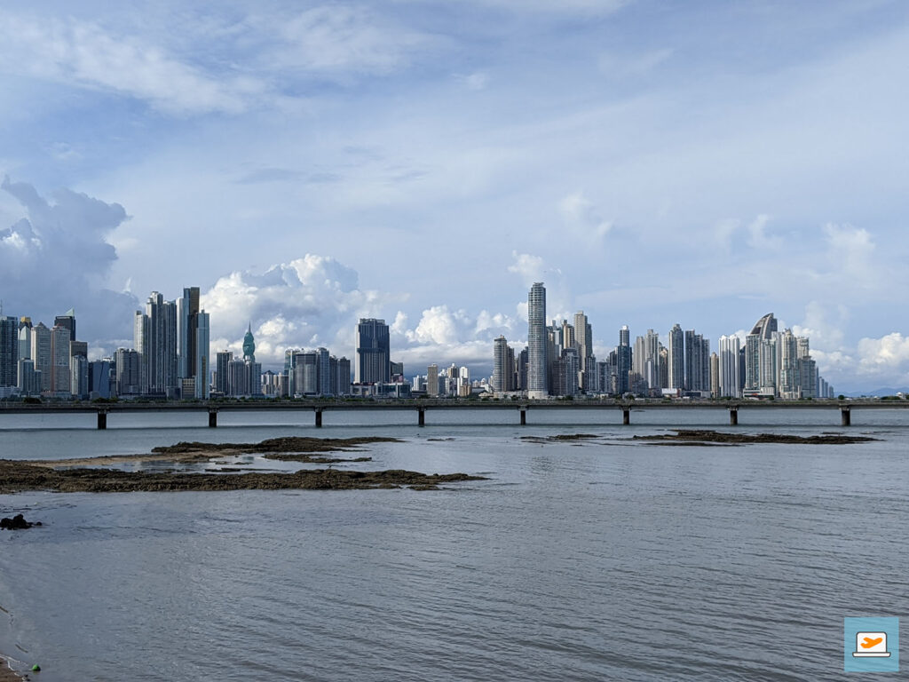Die Skyline von Panamá City