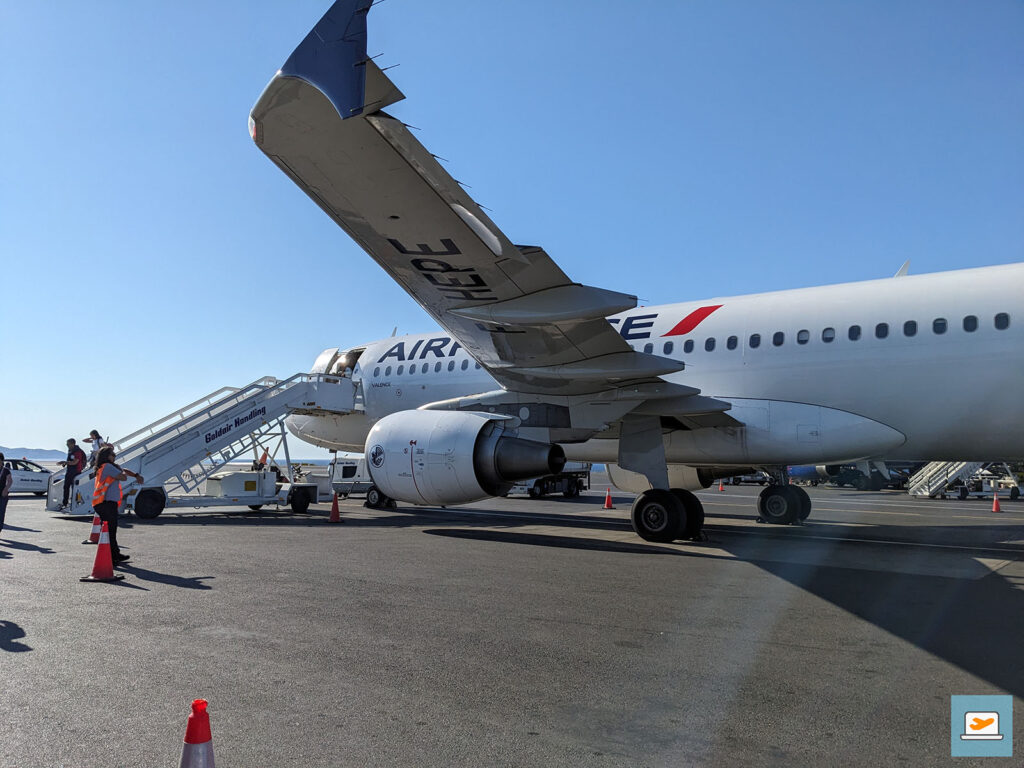 So spontan saß ich selten privat in einem Flugzeug...