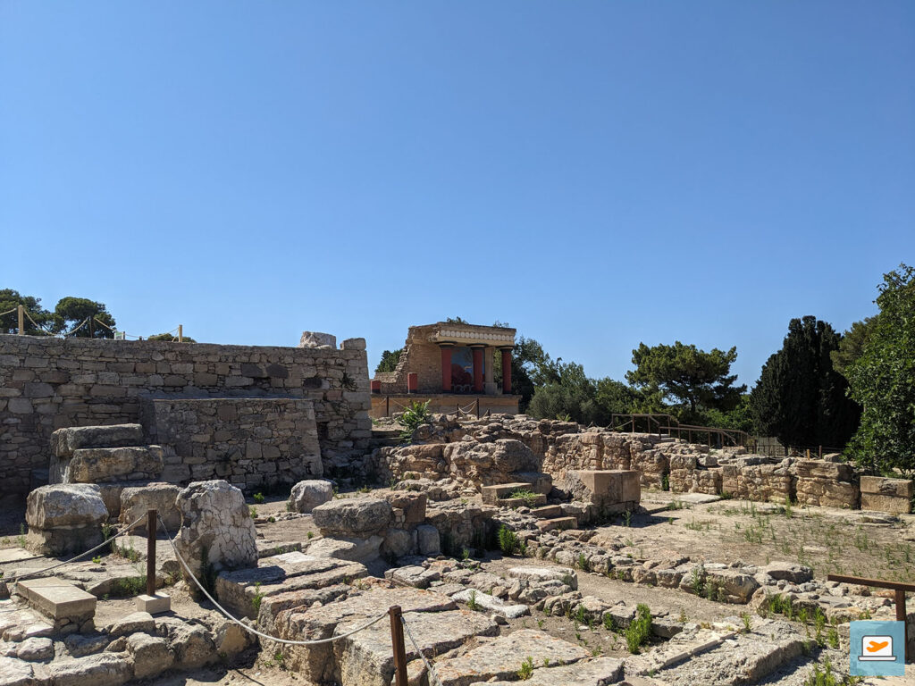 Der Palast von Κνωσός/Knossos