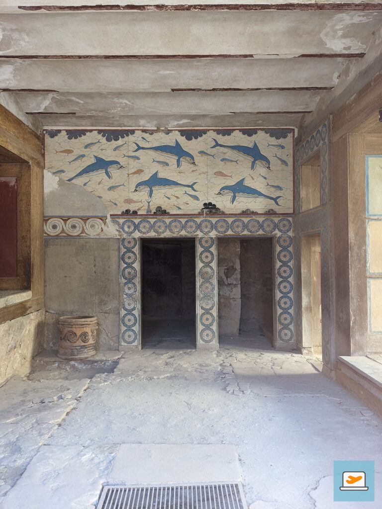 Der Palast von Κνωσός/Knossos