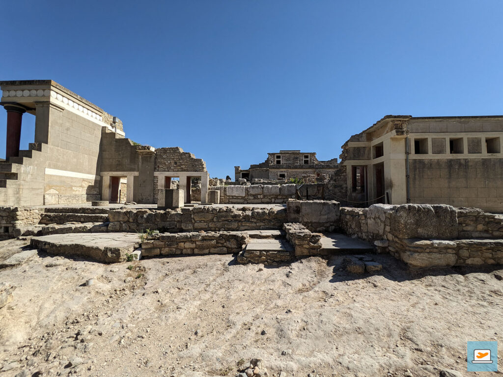 Der Palast von Κνωσός/Knossos